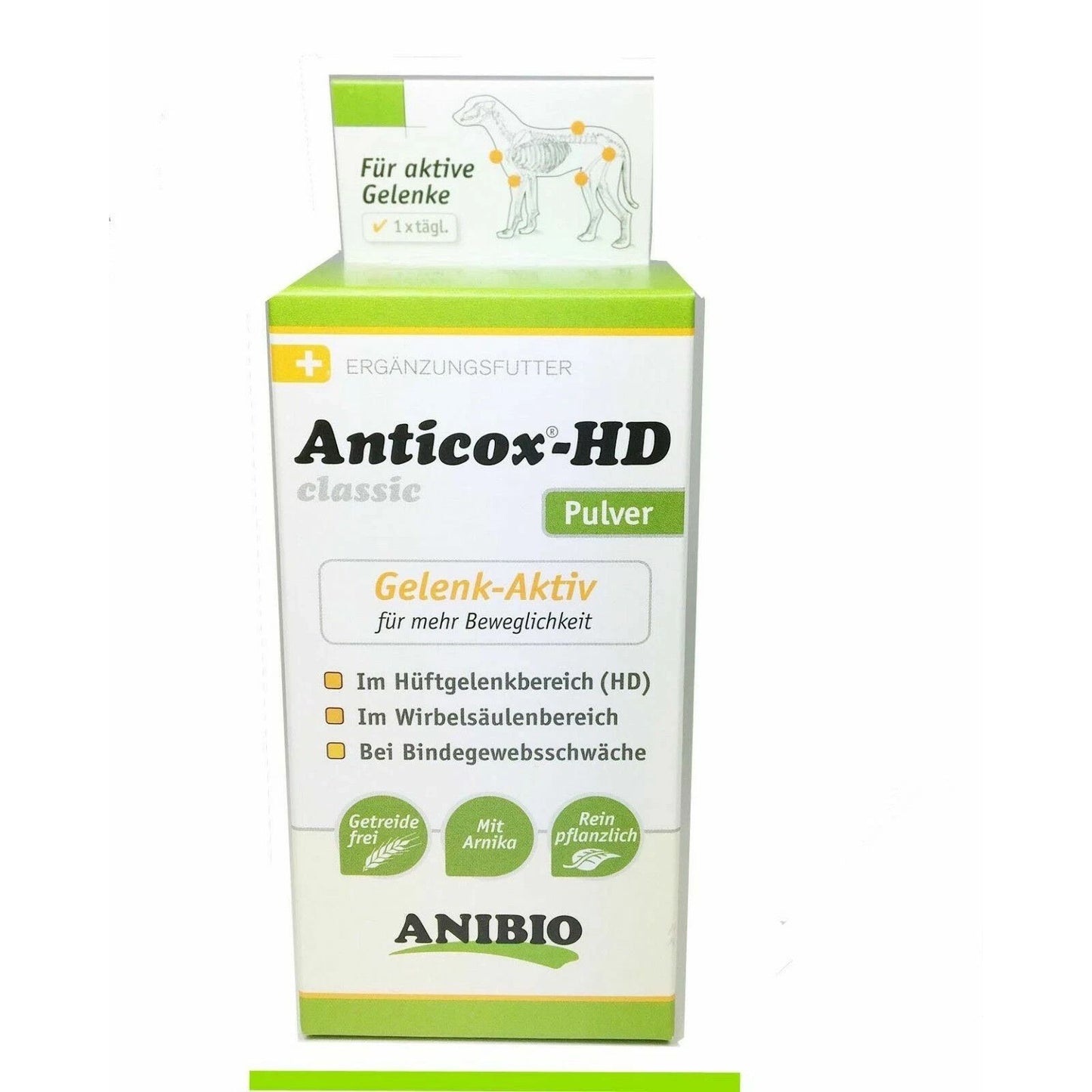 Anibio AntiCOX HD -70g- 3 Monate zur gezielten Versorgung der Gelenke Hund-Katze