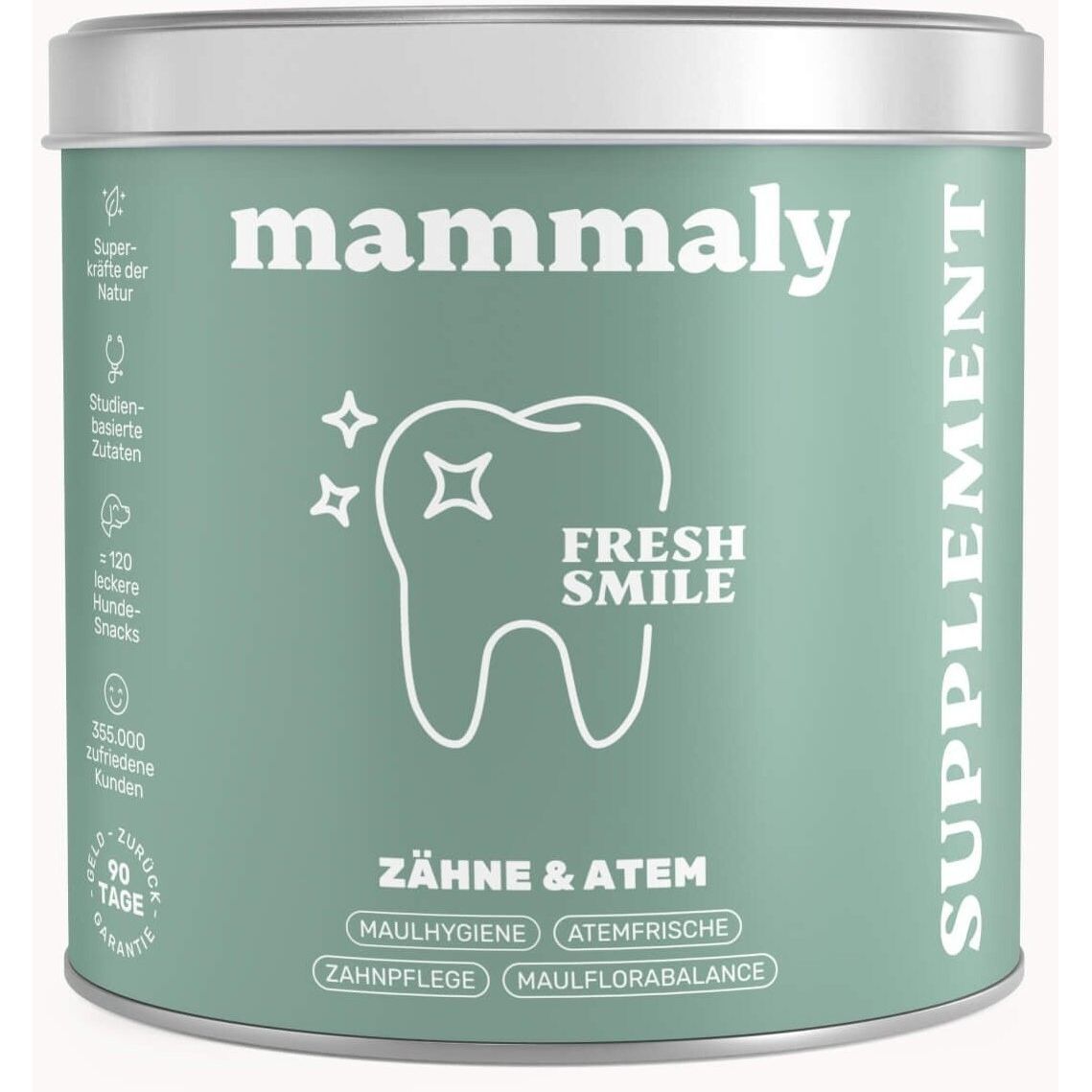 Mammaly Fresh Smile Ergänzungsfuttermittel für Hunde 325 g