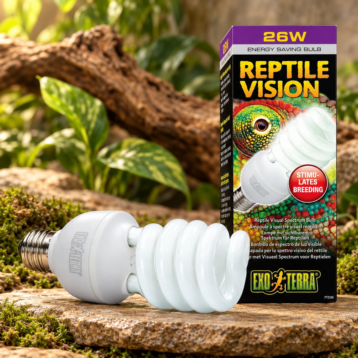 Exo Terra Reptile Vision Kompaktleuchte - 25w (Auch für Vögel)