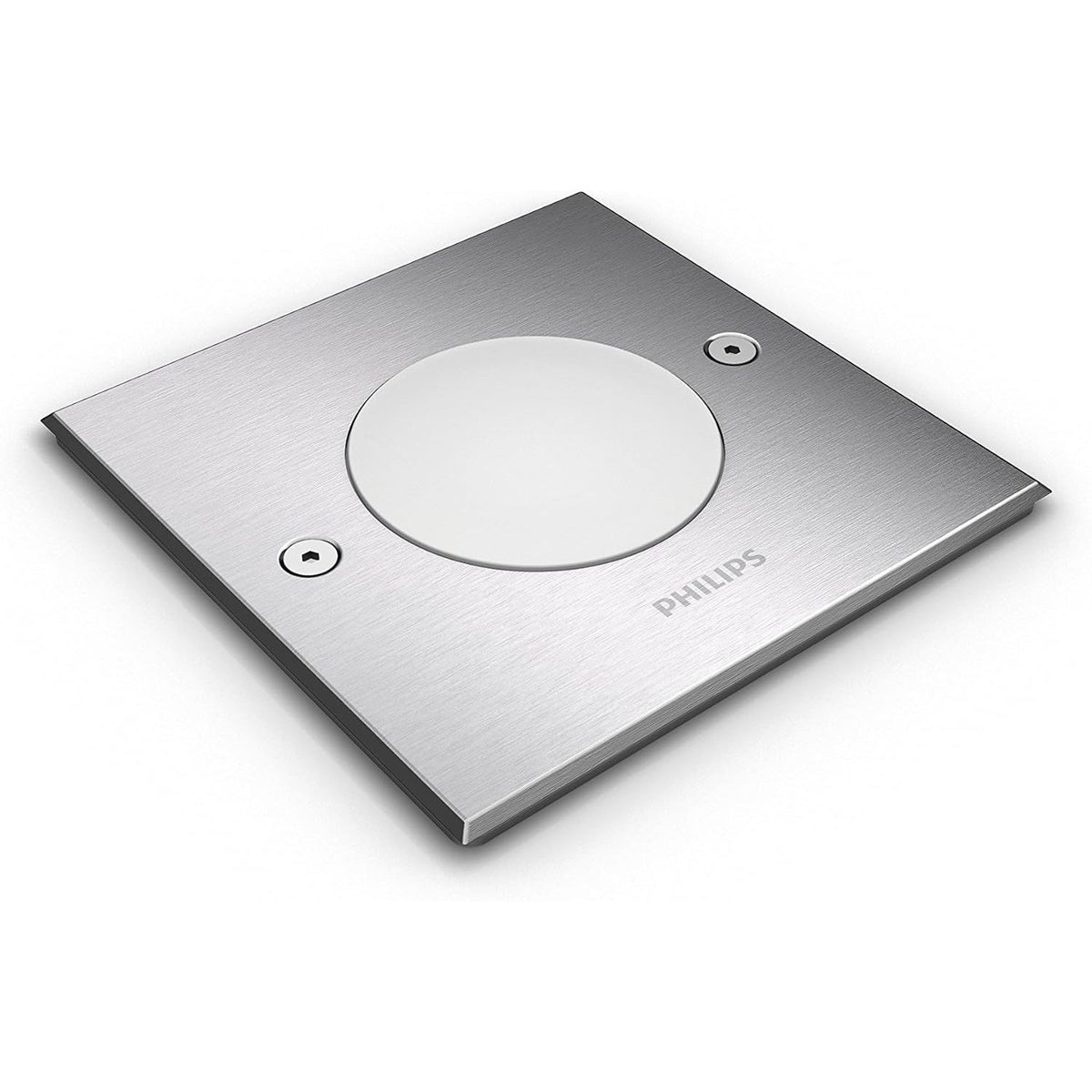 Philips 1735647P0 A++, myGarden LED Spot Crust, 270 lm, 3W,Integriert, edelstahl – Produktbild