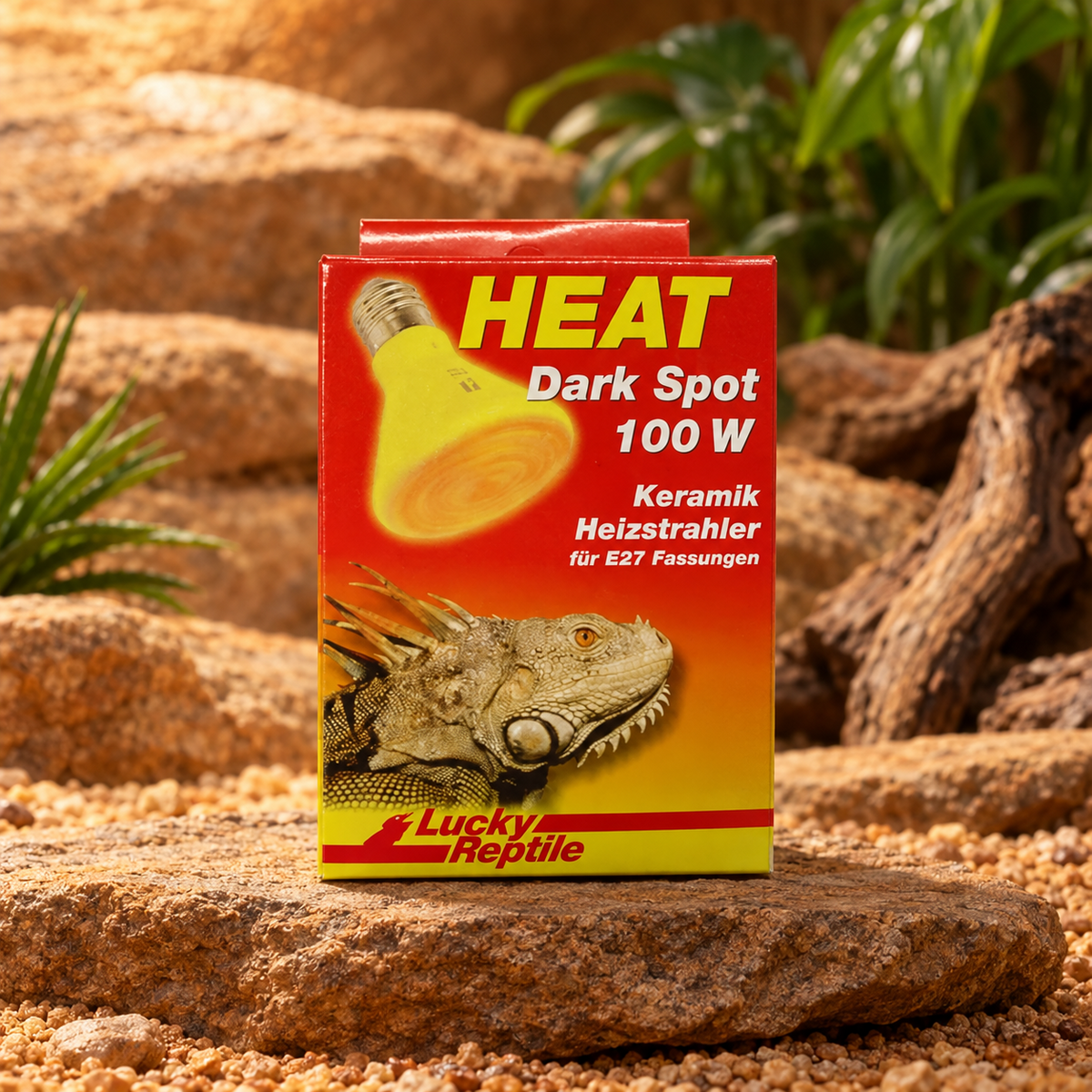 Lucky Reptile Dark Spot 100 W – Keramikheizstrahler für Terrarien – E27 Artikel
