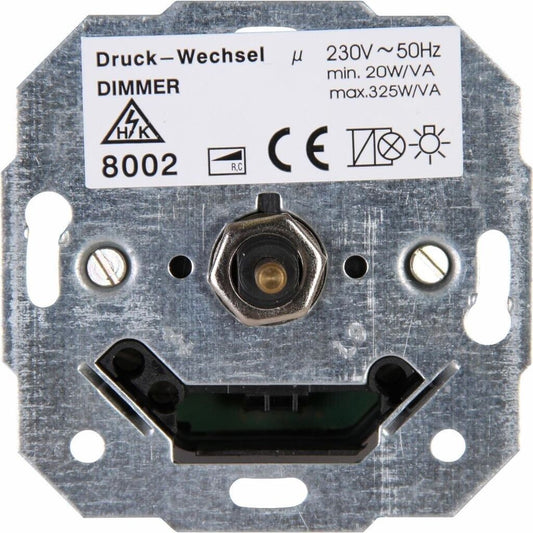 Kopp Dimmer-Sockel Phasenabschnitt (Druck-Wechsel) Unterputz Drehschalter