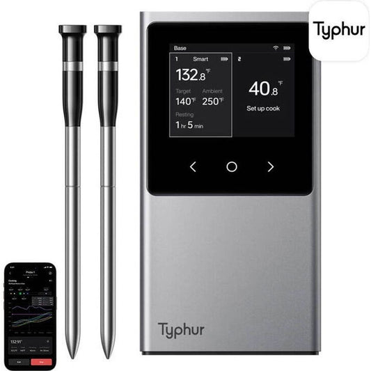 Typhur Sync Dual Wireless Fleischthermometer IP67