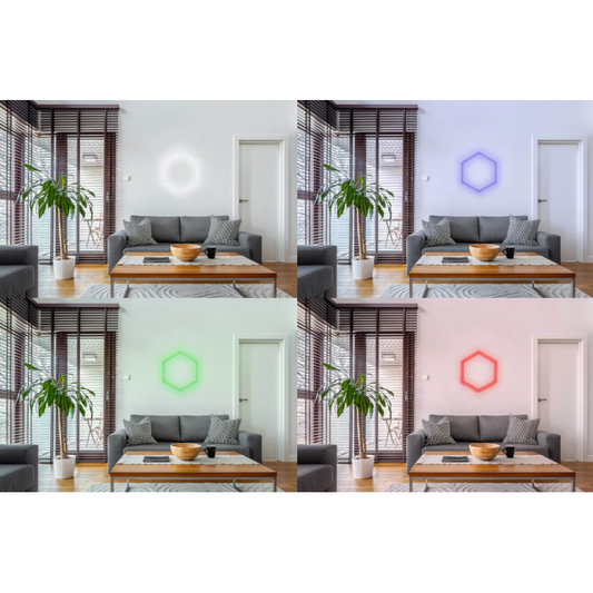 TRIO Lighting LED-Lichtsystem LINES Starter-Set 5er – Weiß | inkl. Steuerung