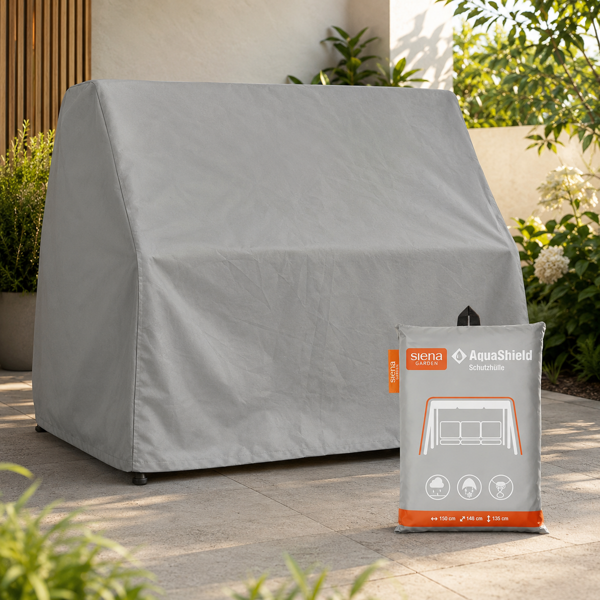 Siena Garden AquaShield Schutzhülle für Schaukel 148x150x135