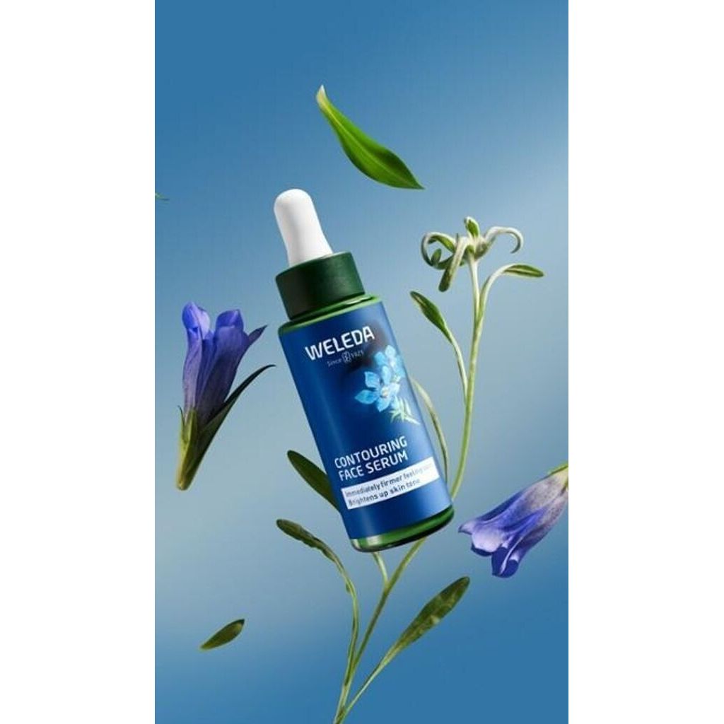 Weleda Anti-Falten Serum Blauer Enzian & Edelweiss, 30 ml ,