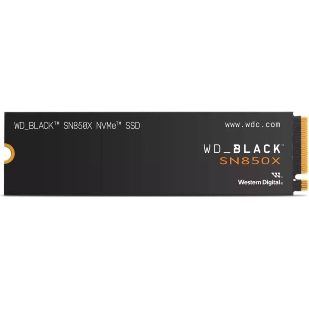 WD_BLACK SN850X NVMe SSD 8 TB M.2 2280 Gaming SSD PCIe 4.0 Powered by SANDISK