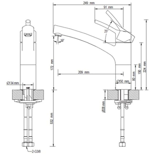 Lenz NEXO² nickel matt (46060022)