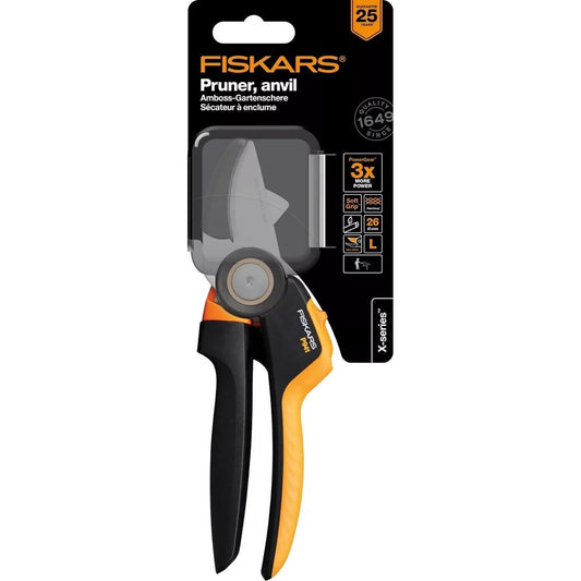 FISKARS Amboss Gartenschere L P941 PowerGear Xseries verpackung beschädigt