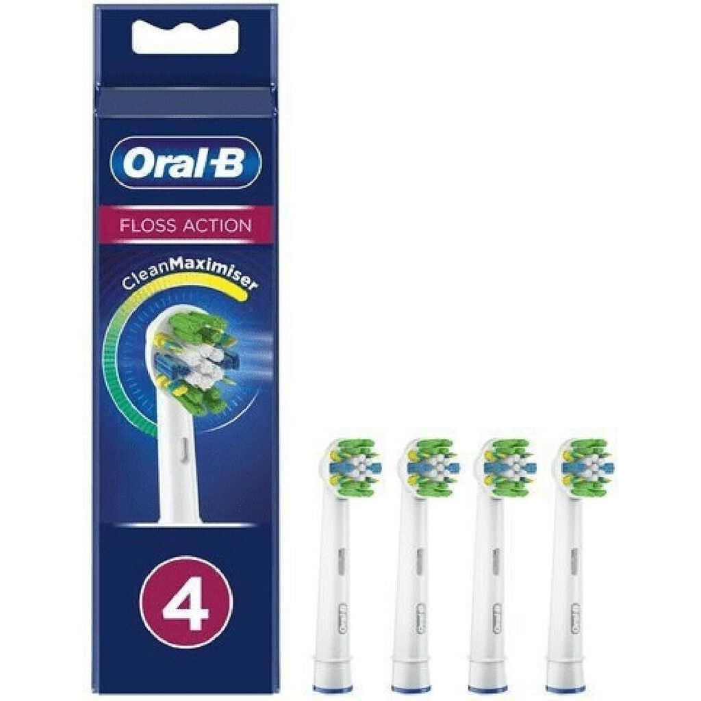 2x Oral B Zahnbürstenköpfe Zahnseide Action Clean Maximator 4er-Pack.