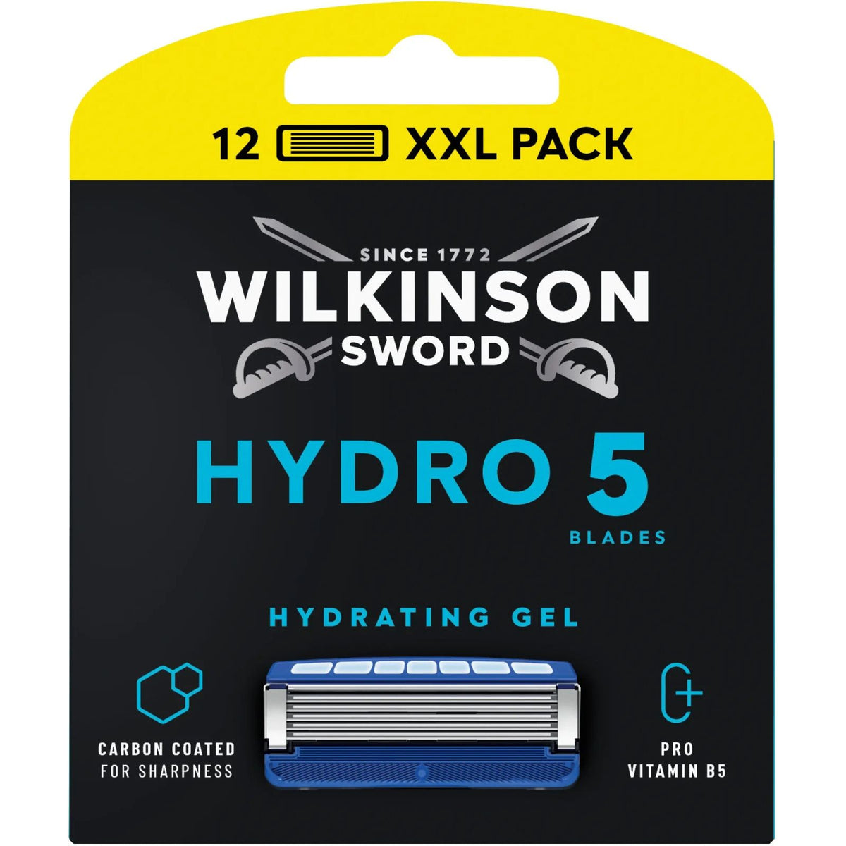 WILKINSON SWORD Hydro 5 Skin Protection Rasierklingen – 12 Stück – Produktabbildung