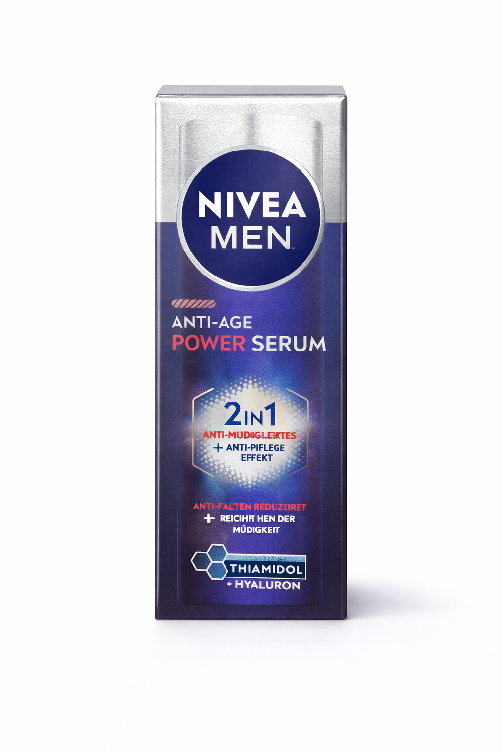 NIVEA MEN Power Anti-Age Serum 2in1 – LUMINOUS630® & Hyaluron (30 ml)