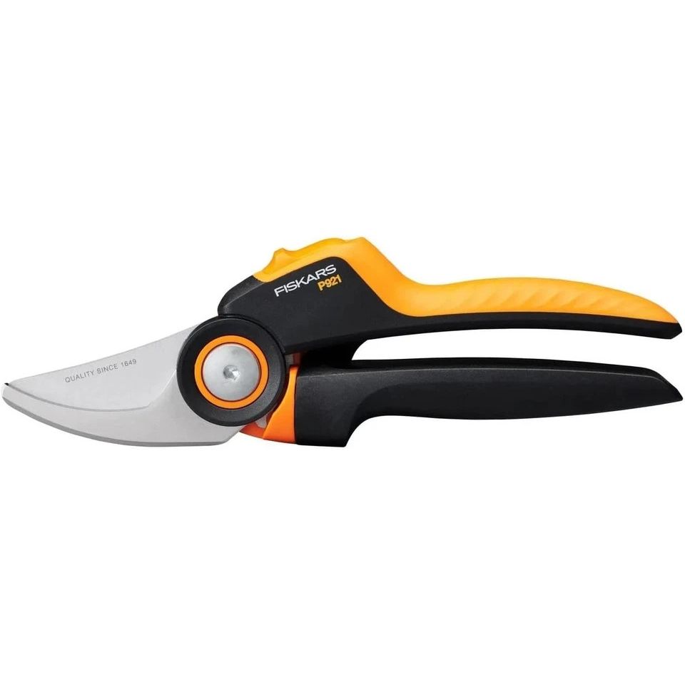 Fiskars Bypass-Gartenschere M, PowerGear, P921, keine Verpackung Ware Neu