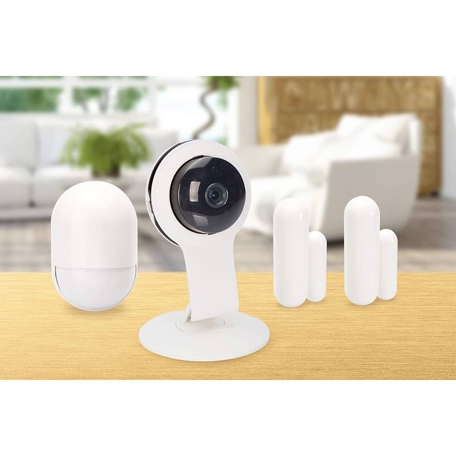 Ednet Smart Home HD Starter Kit TD-84299 Alarmanlage Kamera WLAN