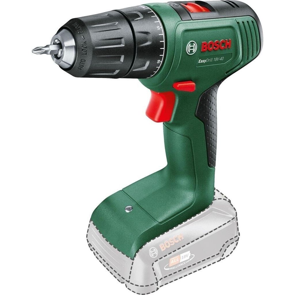 Bosch EasyDrill 18V-40 Akku-Bohrschrauber Solo 06039D8000