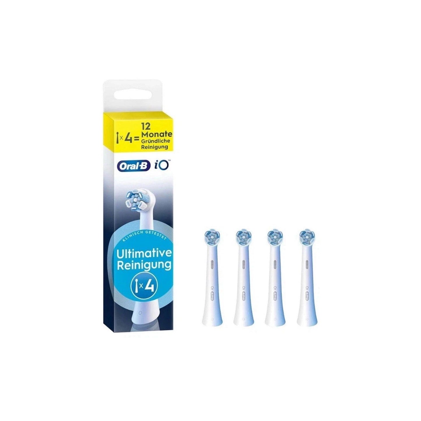 Oral-B iO Ultimative Reinigung Ersatzbürste weiß, 4 Stück