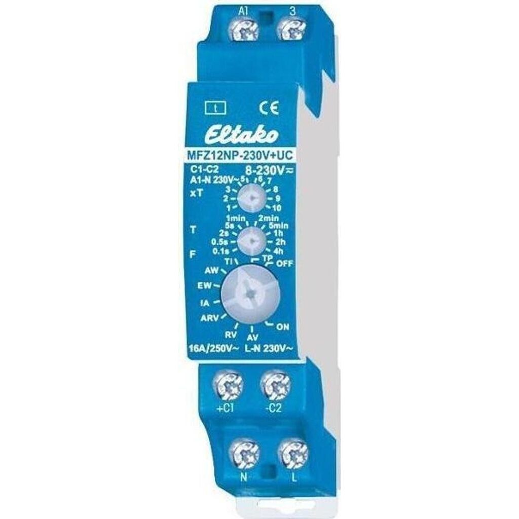 Eltako Analog-Multifunktions-Zeitrelais mit 10 Funktionen