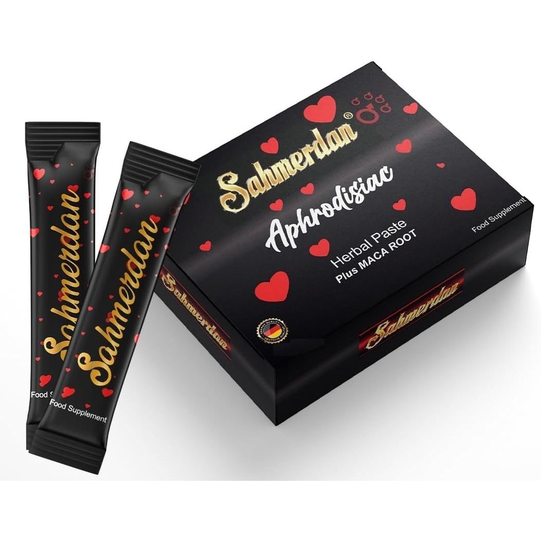 Sahmerdan Herbal Paste Arginin Zink Panax Ginseng - NATURALKRAFT 12 sticiks