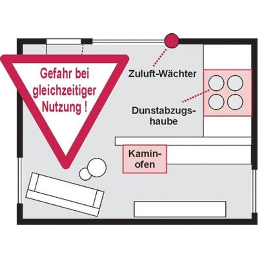 Marley Luftdruckwächter / Abluftsteuerung Zuluft-Wächter MZ-Kabel