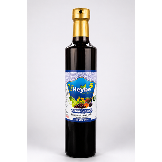 Heybe Atom Essig 500 ml | Fermentierter Kräuteressig aus natürlichen Zutaten