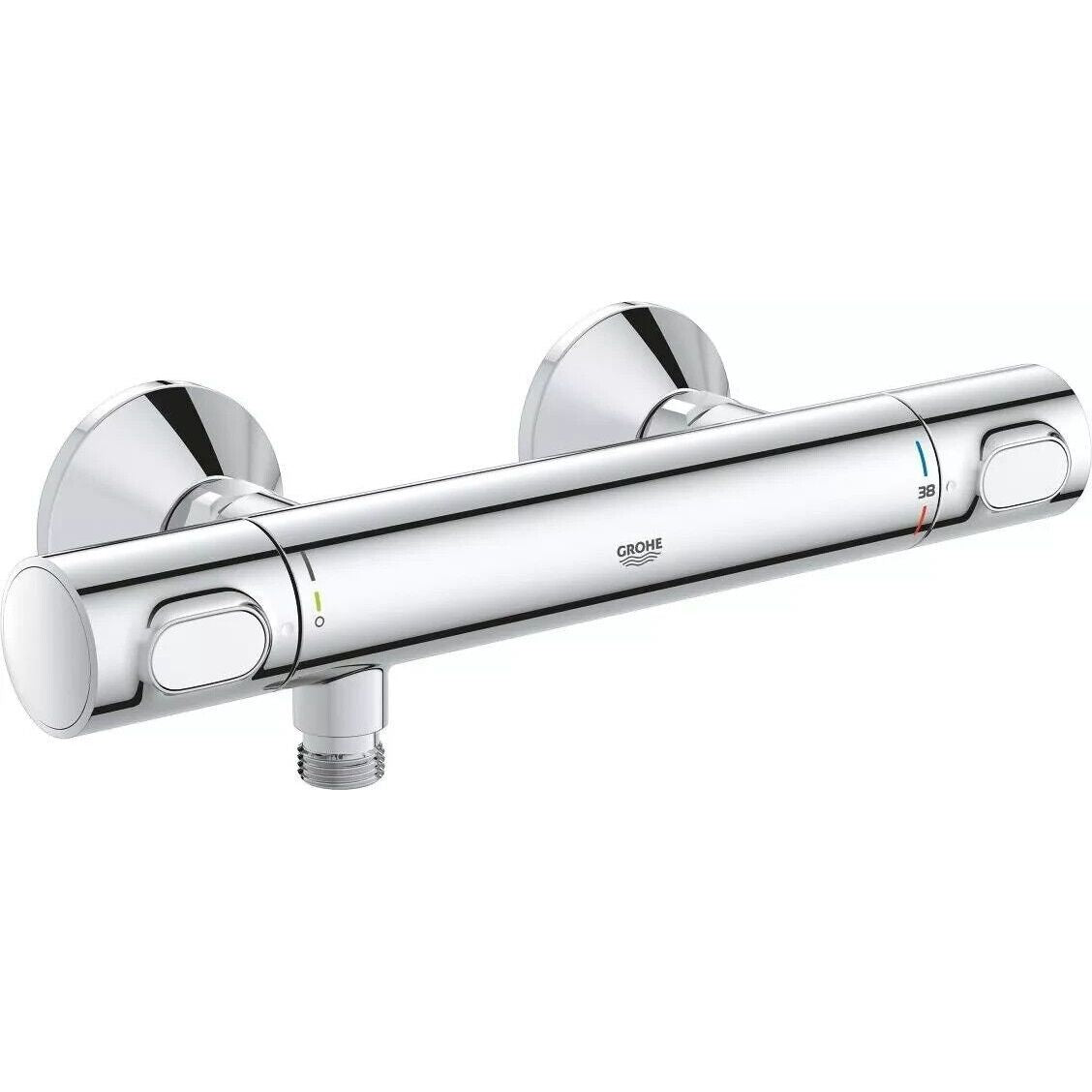 GROHE Precision Flow Badewannenarmatur mit Thermostat - Chrom (34798000)