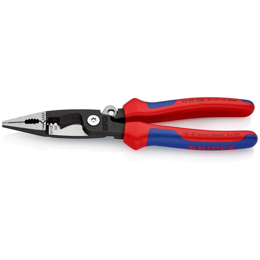 Knipex 13 92 200 SB Installationszange 200mm Abisolierzange VDE