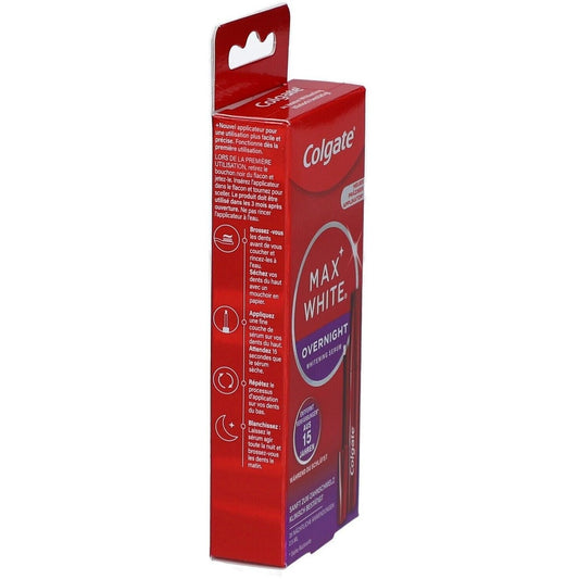 Colgate Max White - Overnight Whitening Serum - Zahnaufhellungs Kit - 35 Nächte
