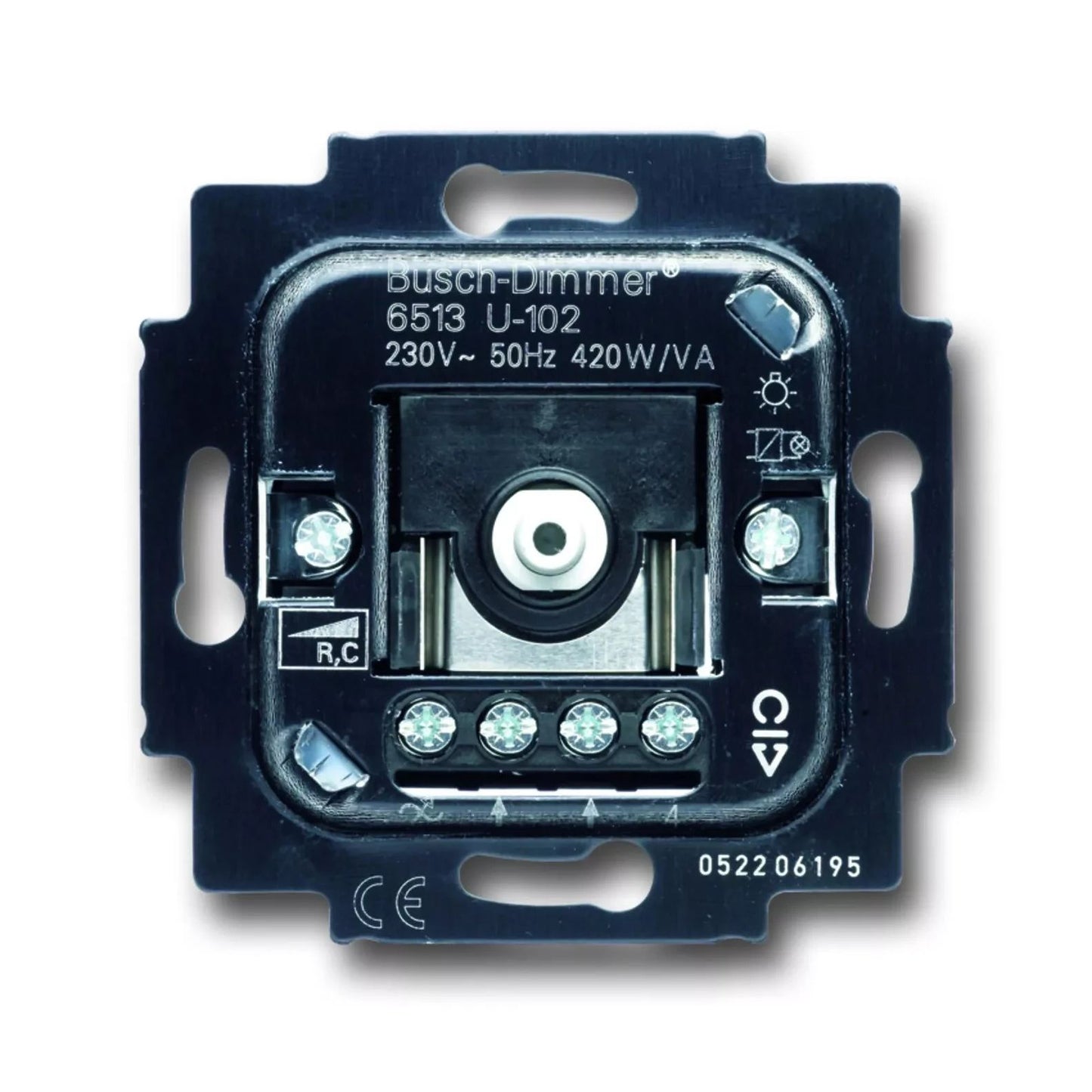 BUSCH-JÄGER 6513U-102 Drehdimmer 40-420W