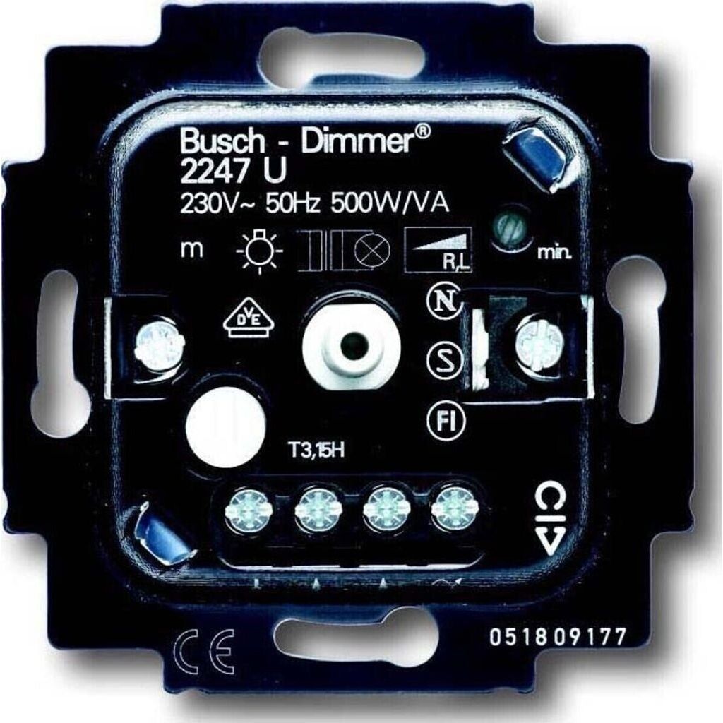 Busch-Jaeger 2247 U 20-500W Dimmer