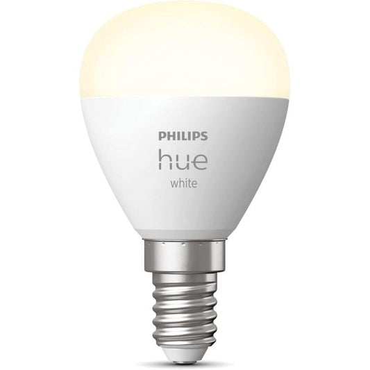 Philips Hue White E14 LED Leuchte in Tropfenform (470 Lm)