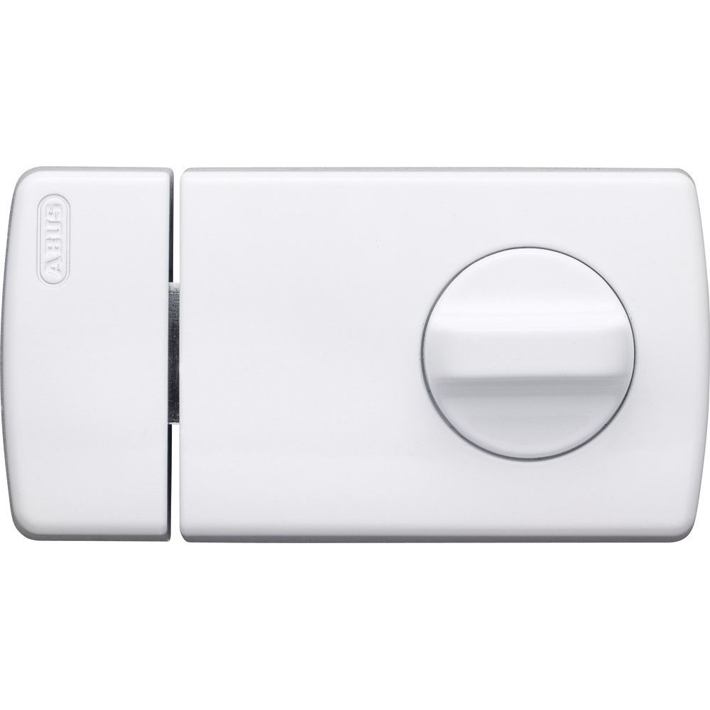 ABUS Tür-Zusatzschloss 2110 W CL/DFNLI – Zusatzsicherung Weiß