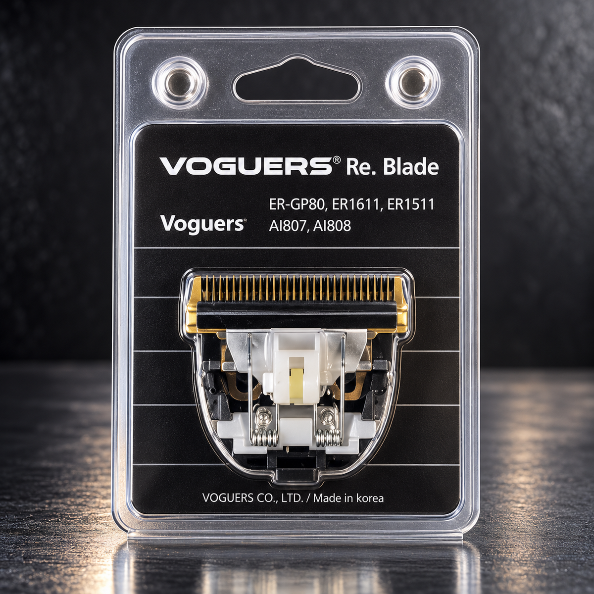 Voguers Re. Blade – Ersatz-Schneidkopf für ER-GP80, ER1611, ER1511, AI807, AI808 – Produktabbildung