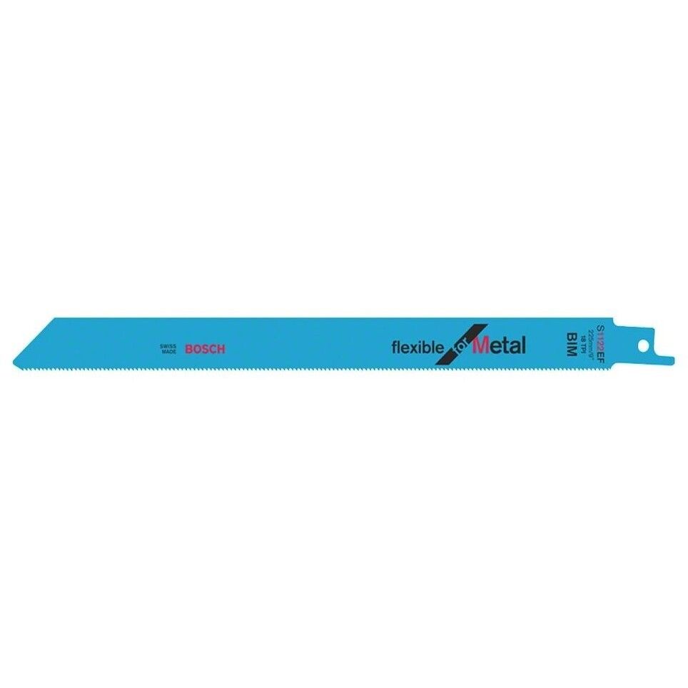 Bosch Zubehör S 1122 EF, Flexible for Metal, 2 Säbelsägeblatt -... 2608657553