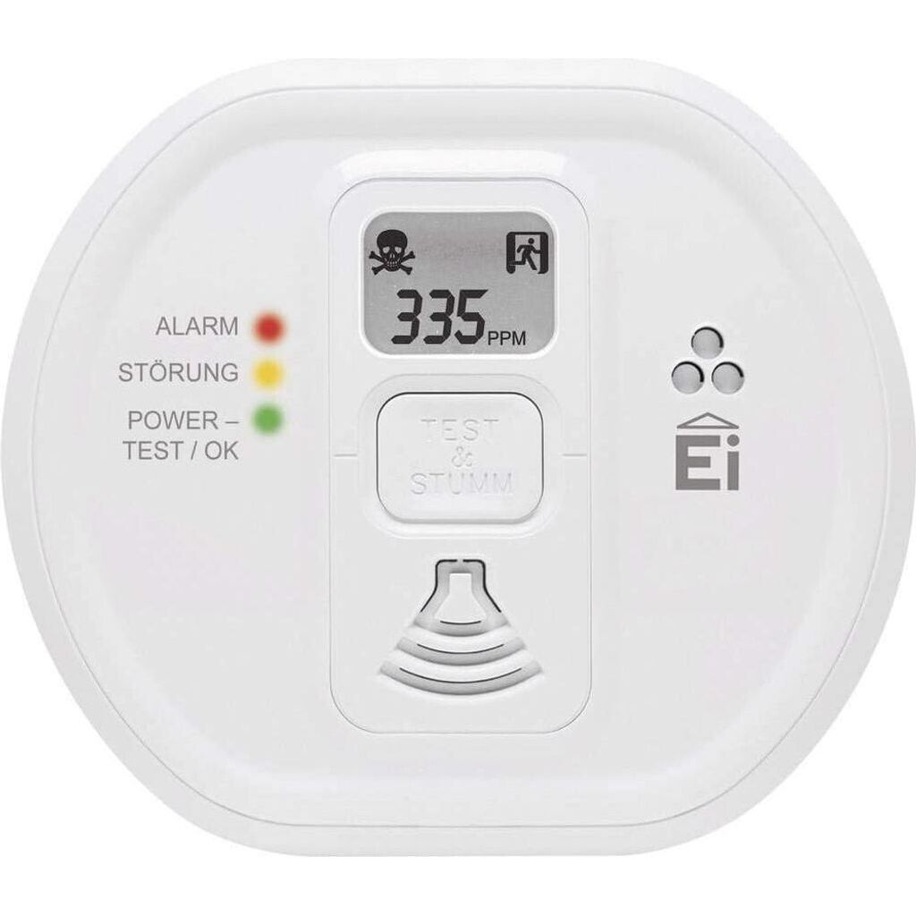 Ei Electroniks Kohlenmonoxid Warnmelder Ei208D,LCD-Display