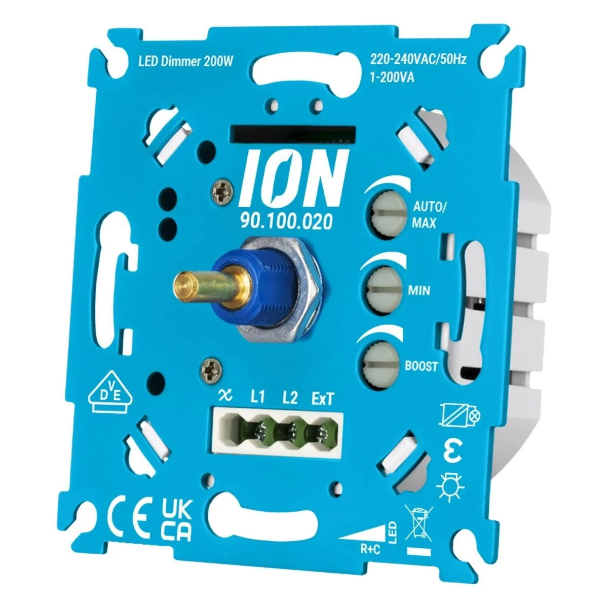 ION Industries Universeller LED Dimmer 200 Watt (90.100.020)