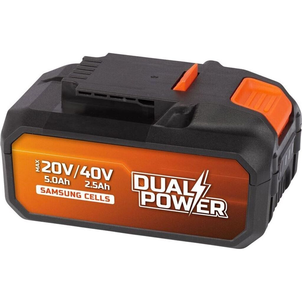 ower Plus Dual Power Akku POWDP9037-2x20V, 5.0Ah, 2.5Ah für 20V & 40V Werkzeuge