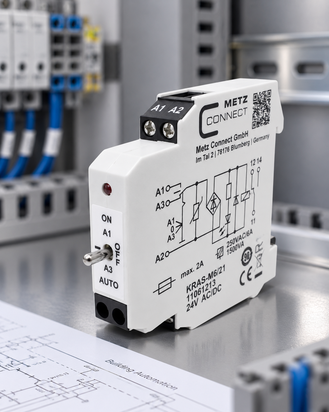 METZ CONNECT 110 612 13 11061213 Koppelbaustein 24V