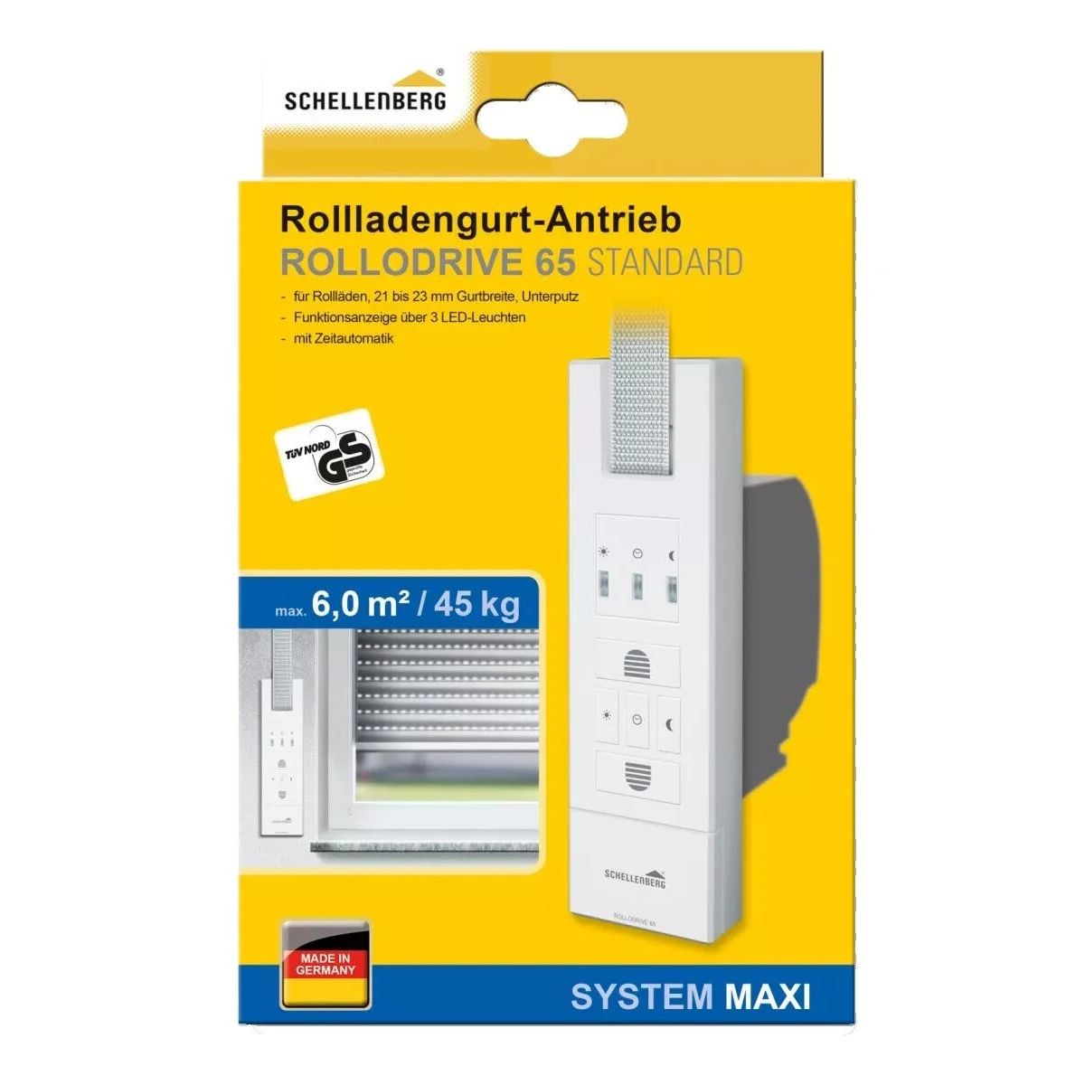Schellenberg Gurtwickler Rollladenantrieb