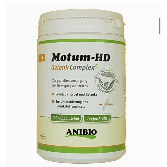 Anibio Motum HD - Gelenk Complex für Hunde - 110 g Neu & OVP