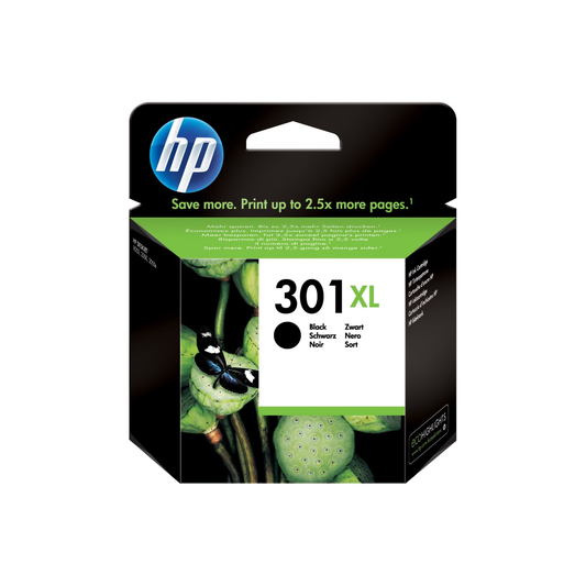 ORIGINAL HP 301 XL TINTENPATRONE SCHWARZ - CH563EE - OFFICEJET - MHD2027