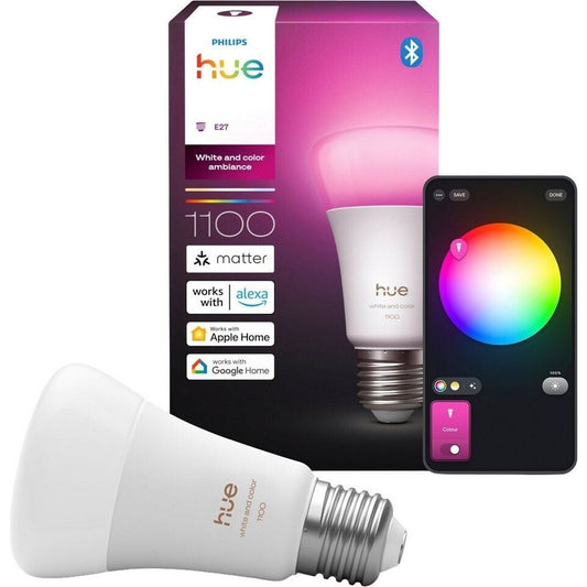 Philips Hue White & Color Ambiance A60 E27 Smart-LED – Modell 929003853501 – NEU