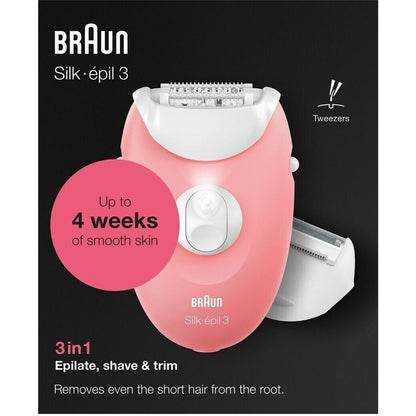 Braun Silk-épil 3 SE 3-440 Starter 3-in-1 Epilierer