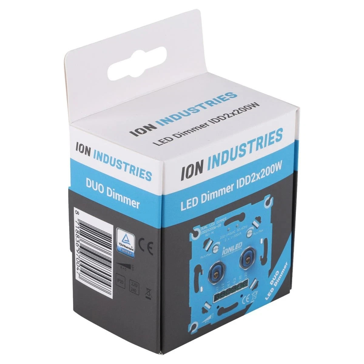 ION Industries LED Dimmer IDD2x200W-00 – Doppel LED-Dimmer 2x 200W
