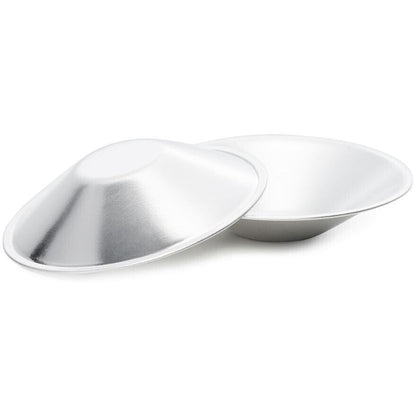 Livella Silberhütchen für Brustwarzen, 2 Stück NEU