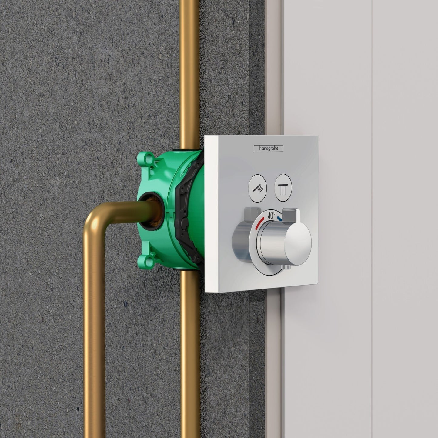 Hansgrohe ShowerSelect Duschthermostat Chrom (15763000)