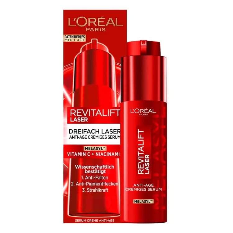 L'Oréal Revitalift Laser Anti-Age Serum Melasyl Vitamin C Niacinamid 50 ml