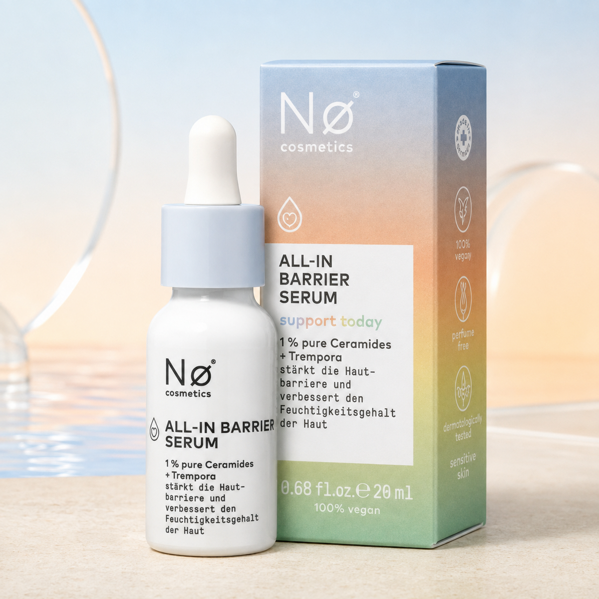 Nø Cosmetics Liquid Barrier Serum 20 ml – Gesichtspflege Hautbarriere