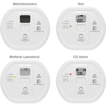 Ei Electroniks Kohlenmonoxid Warnmelder Ei208D,LCD-Display