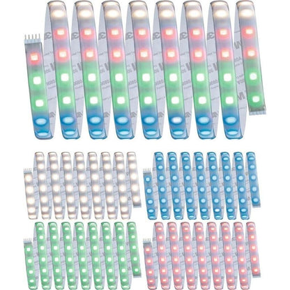 LED Strip Streifen Lichtband 3m RGBW dimmbar Fernbedienung Trafo Farbwechsel