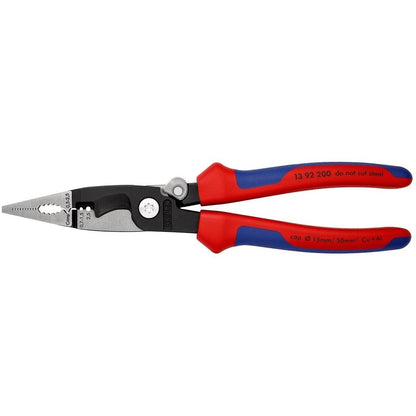 Knipex 13 92 200 SB Installationszange 200mm Abisolierzange VDE